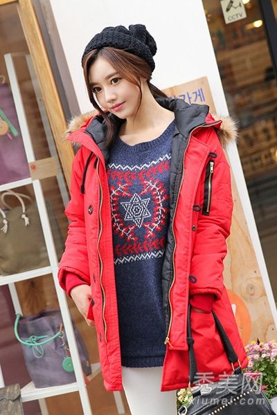 冬衣+帽子既保暖又时尚