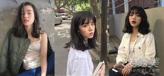 2018年,流行的中长发图片有点混乱,它不能唤醒你。