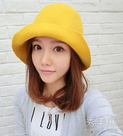秋冬合适的帽子发型推荐小帽子可爱大方