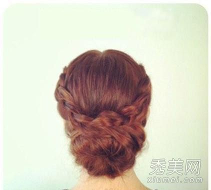辫子花芽卷曲课程展现优雅女神
