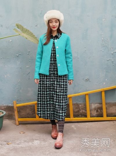 裙子外套，甜美的裙子，可爱又阳光