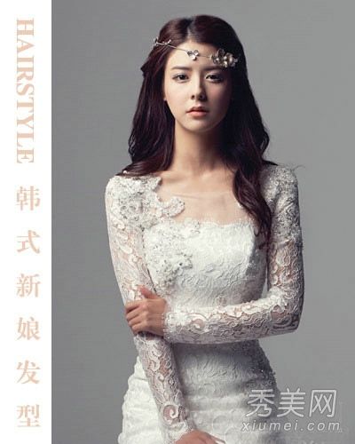 2013年底特别推出16位发型漂亮的韩国新娘