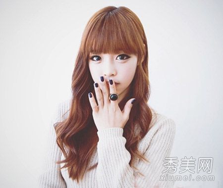 圆脸适合发型推荐9号韩版卷发甜美又薄