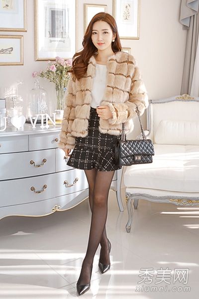 奢华皮草外套让著名女士声名鹊起