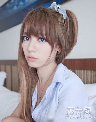 2013年,染发流行,亚麻甜美时尚。