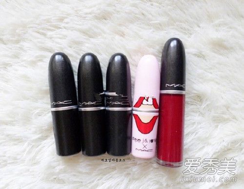 苹果红系列色号颜色测试
