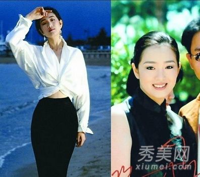 中、港、台第一代美女和老、中、年轻第三代美女的发型变化