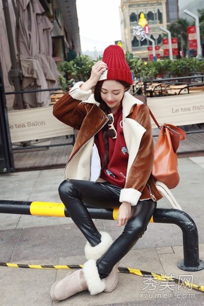 冬季服装搭配图片温馨风范