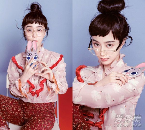 范冰冰留的二维刘海怎么剪?
