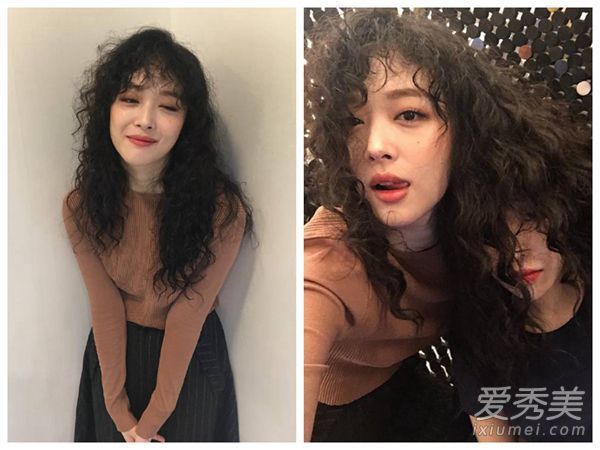 苏利已经完全释放了自己!换成李慧珍风格的方便面头