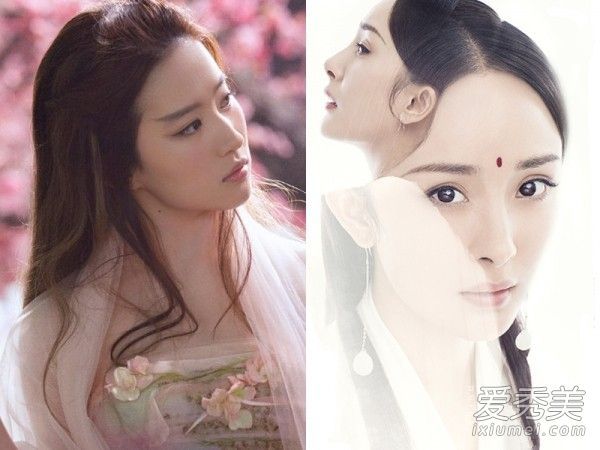 杨幂VS刘亦菲的古今发型PK谁是四海之外的第一美女?