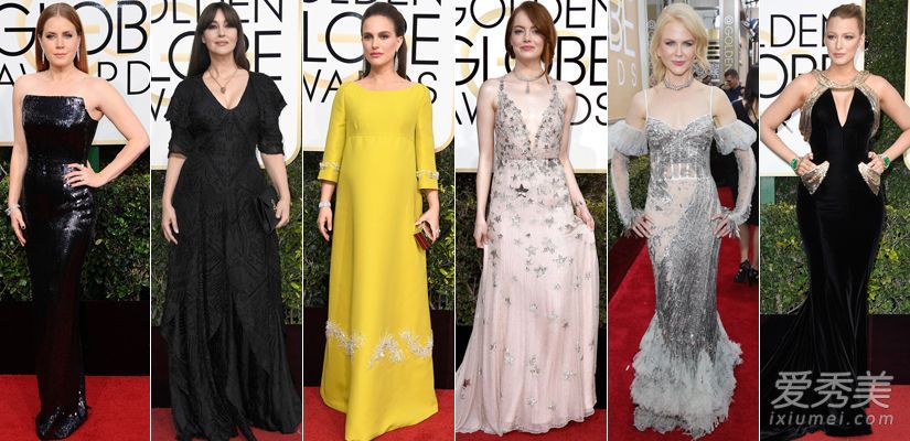 2017年金球奖红毯名人发型分析