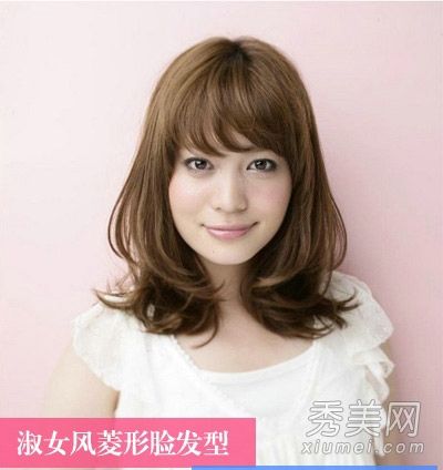钻石脸瘦脸发型推荐冬季最喜欢的女士风