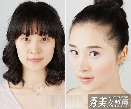 初学者:闪韩星没时间化妆