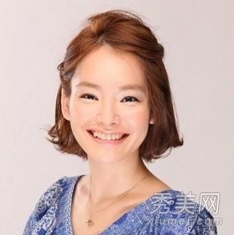 如何系短发?简单甜美的短发
