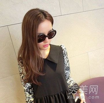 大脸瘦身发型图片完美化妆塑料小脸