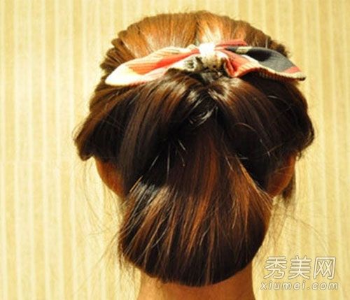 复古女士范潘发教程瞬间成为女神