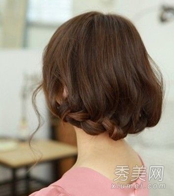 韩式发辫盘发课程塑造优雅气质