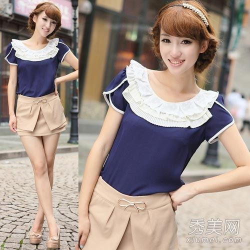 雪纺衬衫或蕾丝衬衫:今夏最流行的款式