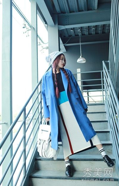 八件韩版范儿大衣彰显秋冬气质