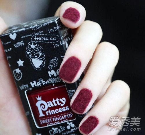 天鹅绒美甲教程