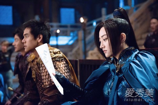 电影《长城》发布田静发型图片