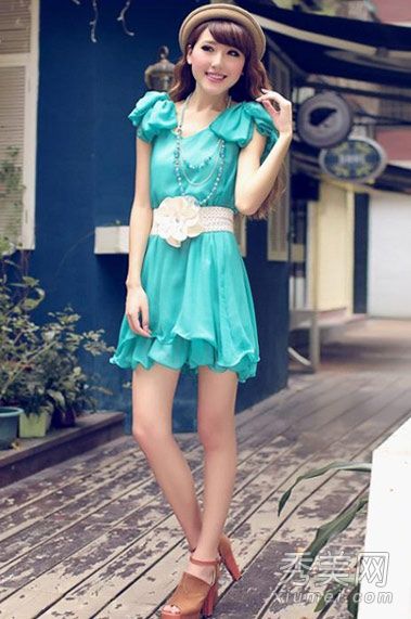 优雅的穿着会立刻杀死男朋友的心。