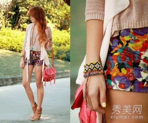 你可以选择各种款式的新款时尚短裤。