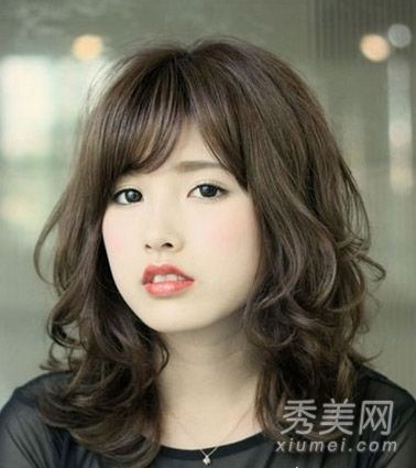 方脸爱美11短烫发塑料迷人小V脸