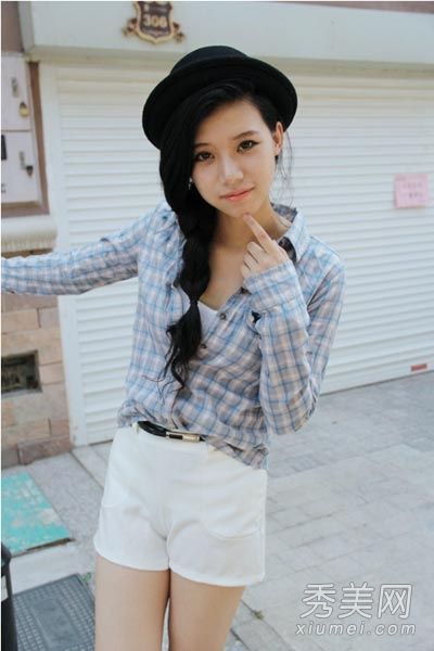 初秋8款格子衬衫混搭时尚