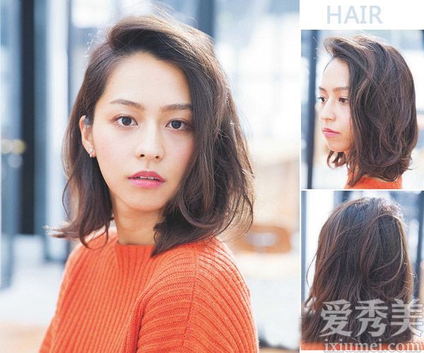 12流行发型图片蓬松烫发+刘海修剪百搭