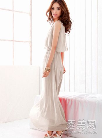 超级仙女雪纺连衣裙长裙浪漫酷夏