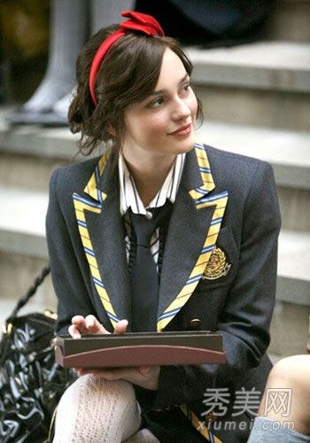 《绯闻女孩》主角的时尚发型