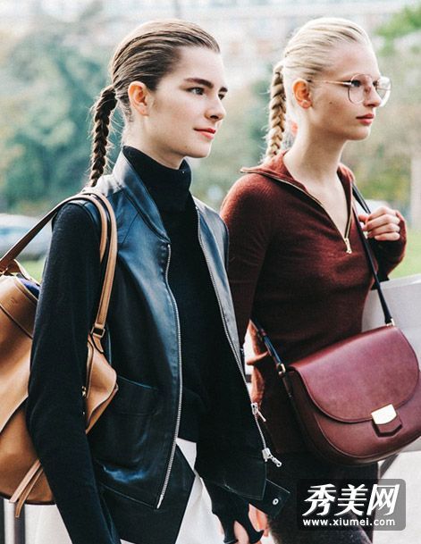 发型DIY:当长发遇到乌龟脖子或厚围巾时