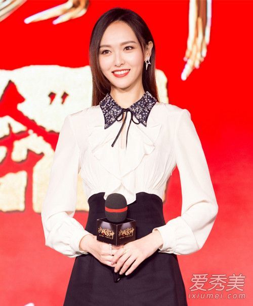 我不知道冬天怎么做头发。向唐嫣学习,巧用刘海巧脸