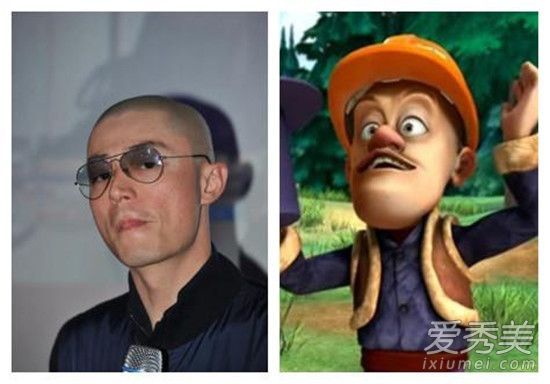 霍建华对抗光头强?比整容手术更能改变一个人的是改变他的发型。