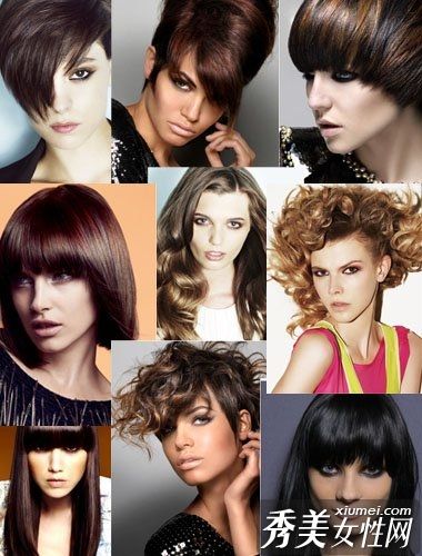秋冬酷女十大美发风格