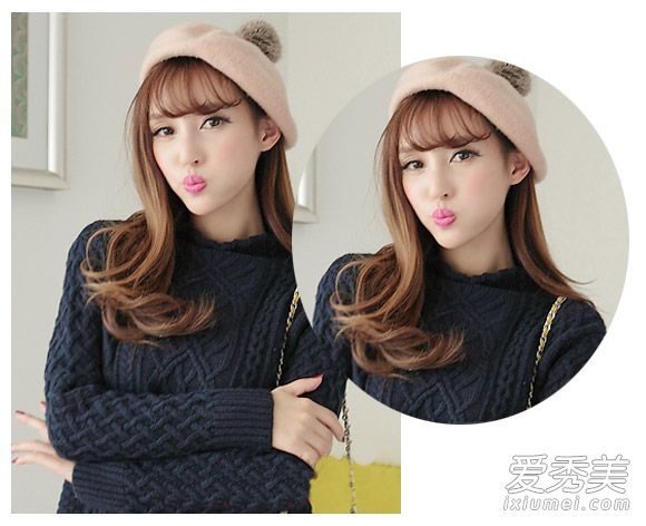 这个女孩美丽的长发、卷曲的头发和降低年龄的学术风格还不为人所知。