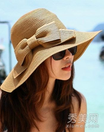 时尚搭配宽边帽夏季遮阳好帮手