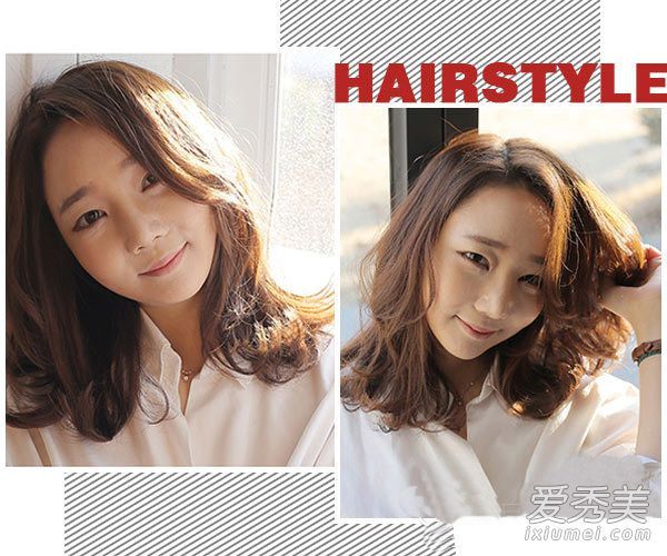除了整齐的刘海,娃娃脸不怕多种发型。
