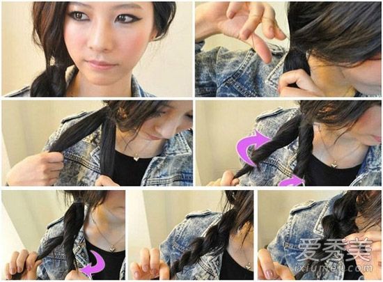 长发怎样才能扎起来?12种绑头发的方法来拯救手有残疾的人