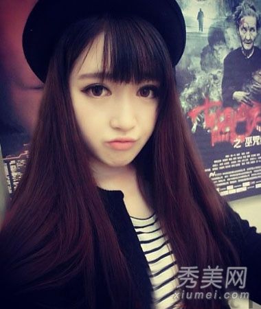 圆脸适合直发造型,瘦脸和脸谱展现气质。