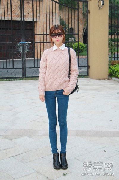 圆领毛衣,内衫时尚不NG