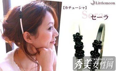 一周7种发型和发饰搭配展现女性品味