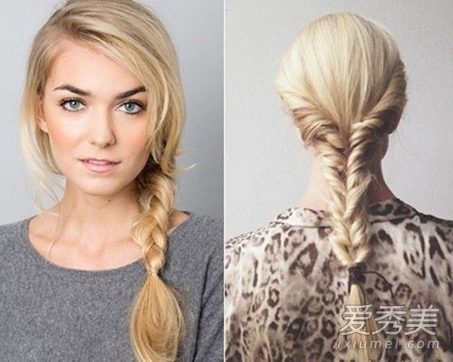 看不见的于家扁,你能弥补吗?2个马尾辫编织课程