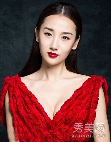 大圆脸适合分体发型图片时尚潮流御姐范