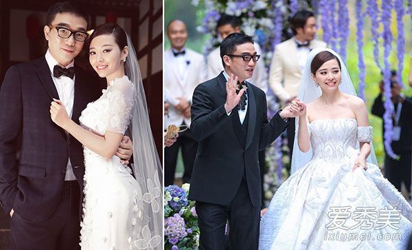 张靓颖的婚礼结束后,她抓住了7: 3发型的金线。她太漂亮了。