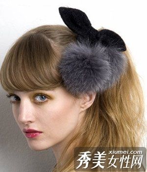 6秋冬发饰为发型增添色彩