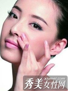 三步化妆技术,组成一个高和小鼻梁