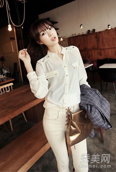 秋季必备通用衬衫搭配时尚外观